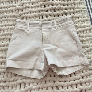 Bebe White Shorts